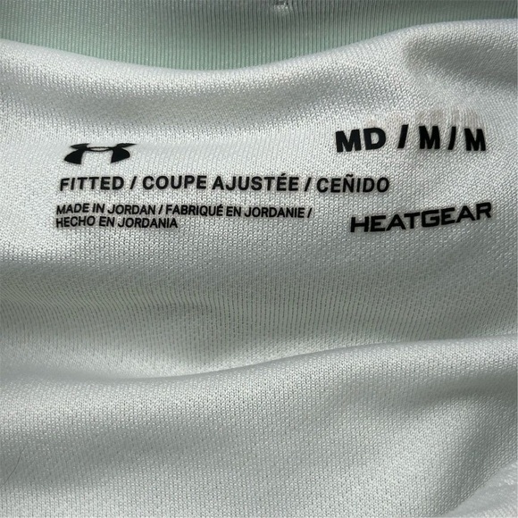 Under Armour Women's HeatGear Running Shorts Green Size M - Picture 4 of 14